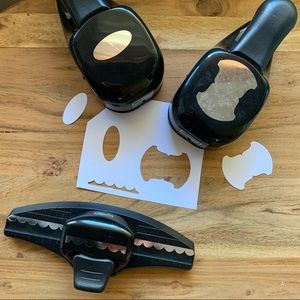 Stampin’ Up! paper punches (whale tail NOT included)